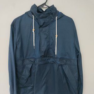 Goodfellow Men's Blue Rain Jacket Size Small